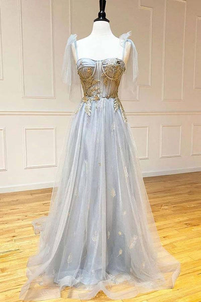 Tulle A Line Sweetheart Wedding Dress with Appliques PW253 | Promnova US6 / Custom Color
