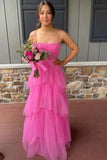 Pink prom dresses online | a line prom dresses | party dresses | promnova.com