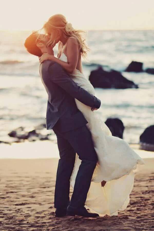 Mermaid Lace Backless Spaghetti Straps Beach Wedding Dresses With Train, PW351 | simple wedding dresses | sexy wedding dress | backless wedding dress | promnova.com