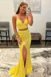 Yellow prom dresses | shiny prom dresses | evening dresses | promnova.com