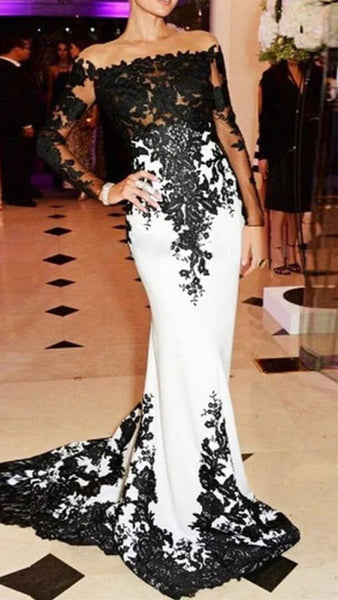 green emerald velvet dress 2022 Black Lace Wedding Dress with V-neckline – loveangeldress main image 1