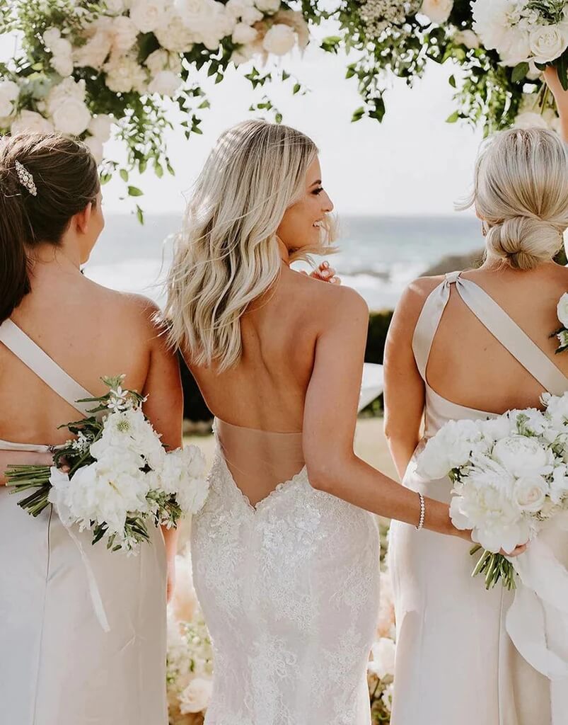 Silver Satin Sheath One Shoulder Bridesmaid Dress PB178 | promnova.com US18W / Custom Color Silver Satin Sheath One Shoulder Bridesmaid Dress PB178 | promnova.com US18W / Custom Color