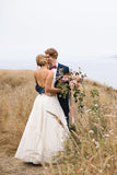 Simple Chiffon A Line V Neck Open Back Beach Wedding Dresses, PW360 | beach wedding gown | cheap wedding dresses online | wedding dress stores | promnova.com