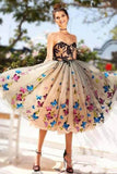 A Line Sweetheart Short Prom Dresses, Homecoming Dresses With Butterflies, PH366 | party dresses | sweeet 16 dress | graduation dress | promnova.com