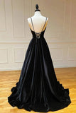 Satin prom dresses | simple prom dresses | long formal dresses | promnova.com