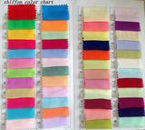 Chiffon Color Chart 1 | long bridesmaid dresses | cheap bridesmaid dresses | wedding party dress | promnova.com
