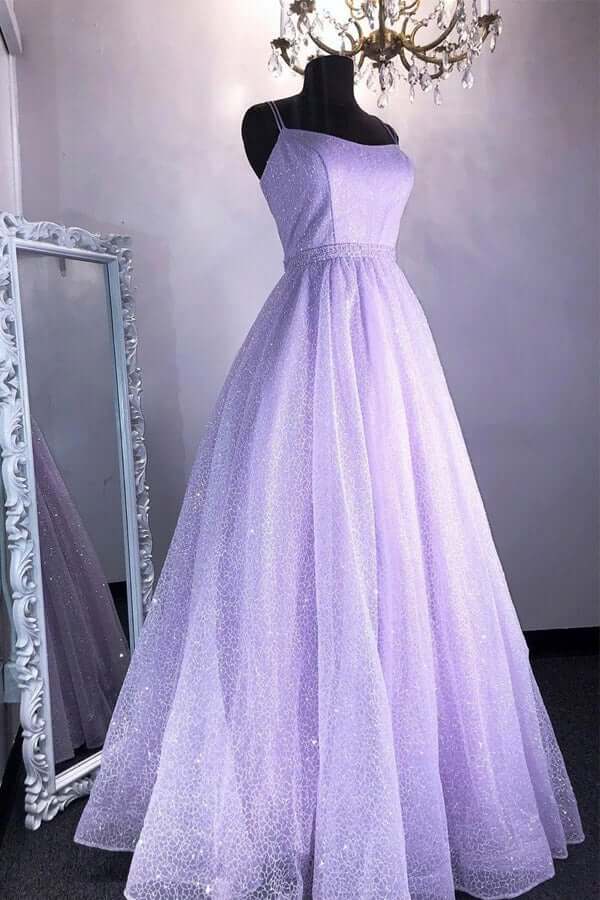 Lilac prom dresses | simple prom dresses | cheap long prom dresses | promnova.com