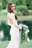Mermaid lace wedding dresses | bridal gowns | wedding dresses near me | promnova.com