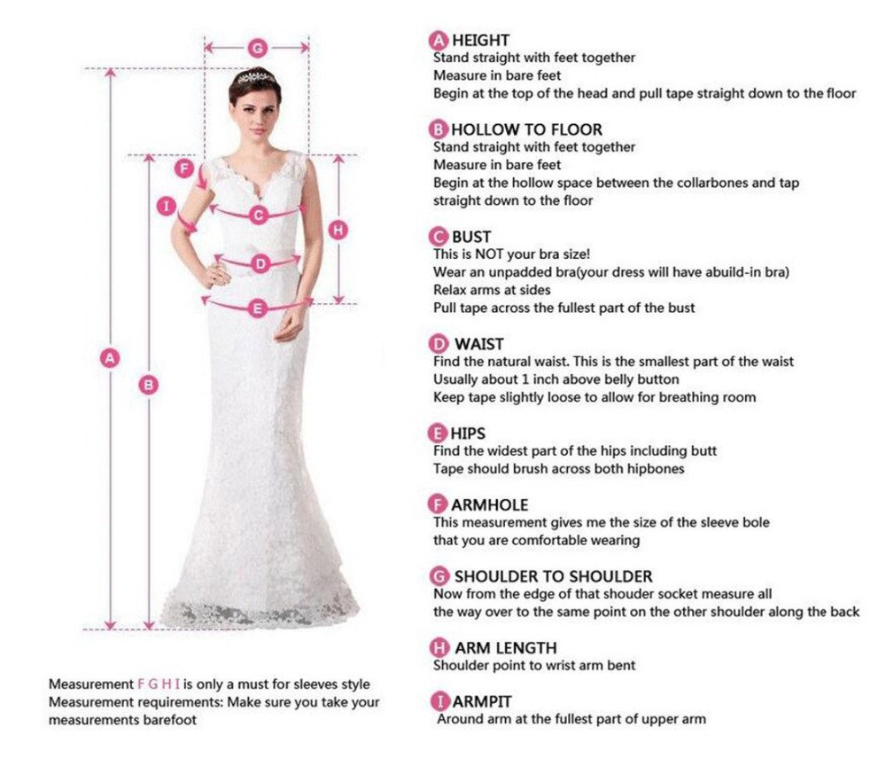 prom dress measurement guide Size Charts Glass Slipper Formals