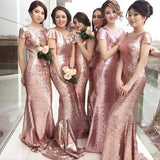 Sequin Bridesmaid Dress at Promnova.com