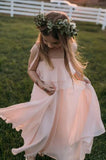 Cute Chiffon Lovely Comfortable Simple Flower Girl Dresses at promnova.com