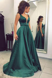 Dark Green Long Prom Dress,Cheap Evening Dress,Formal Women Dress,PL138