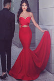 Red Sweetheart Mermaid New Style Long Prom Dresses,Evening Dress, PL174