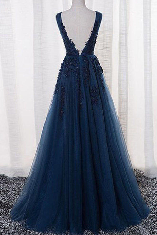 Long Sleeve Teal Formal Dress Long Flowing Sheer Tulle Long Slit Turquoise Prom Party Dress With Long Sleeve Teal Formal Dress Long Flowing Sheer Tulle Long Slit Turquoise Prom Party Dress With
