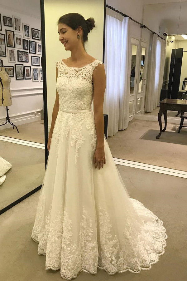 sachin and babi light blue dress Zapakasa Women Ivory Sweep Train Ruffled Beach Wedding Dress with Slit A  Line V-Neck Ruched Bridal Dress