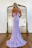 Purple Mermaid Sweetheart Prom Dress With Lace Appliques, Evening Gown, PL539 | long formal dresses | evening gown | prom dresses stores | promnova.com