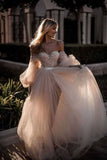 vintage wedding dress | bohemian wedding dress | beach wedding dress | promnova.com