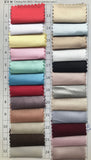 Silk Satin color swatches | prom dresses | evening dresses | party dresses | promnova.com