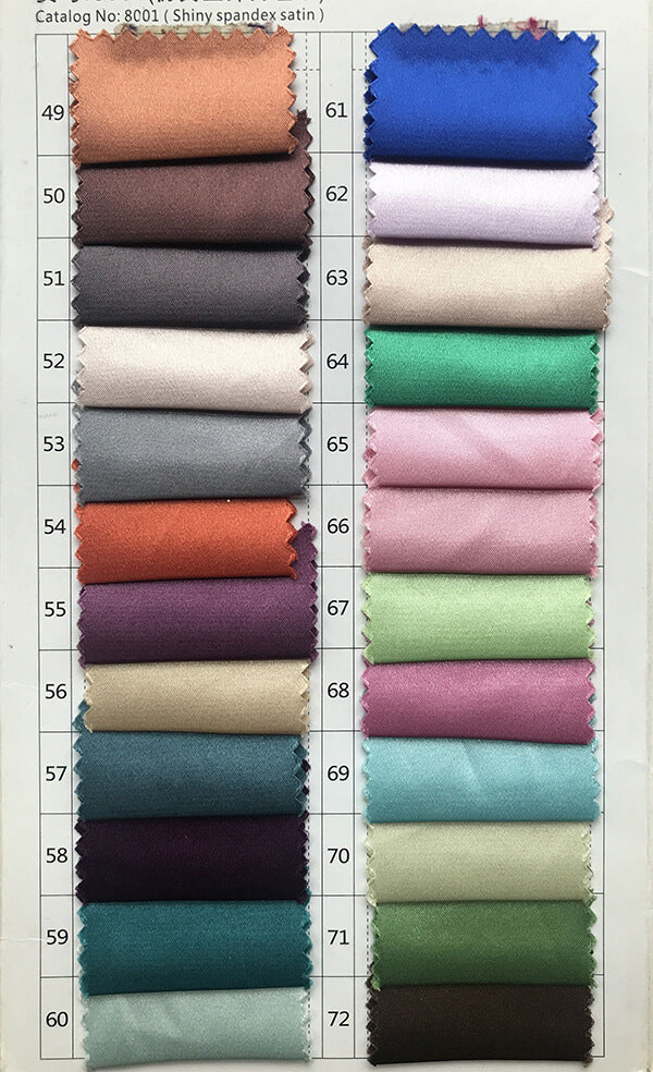 Silk satin color chart 3 | homecoming dresses | short prom dresses | graduation dresses | prom dresses | promnova.com